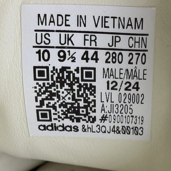 Adidas Samba OG Shoes Off White Collegiate Green Men’s Size 10 - Picture 7 of 8